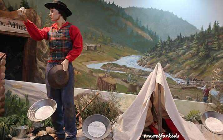 California Gold Rush Diorama