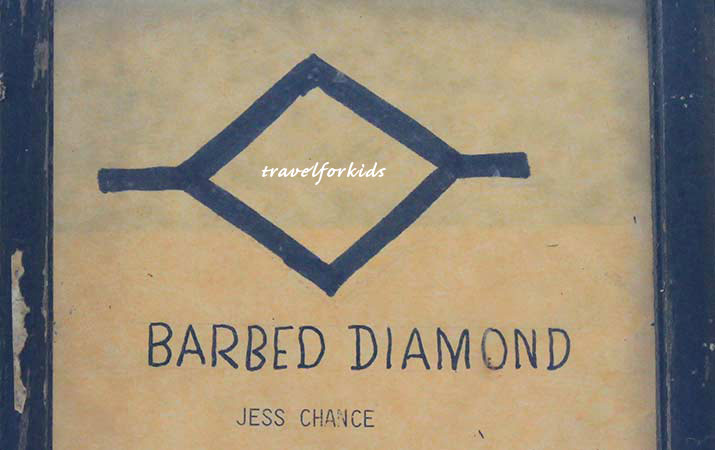 laws railroad museum bishop california barbed diamond brand