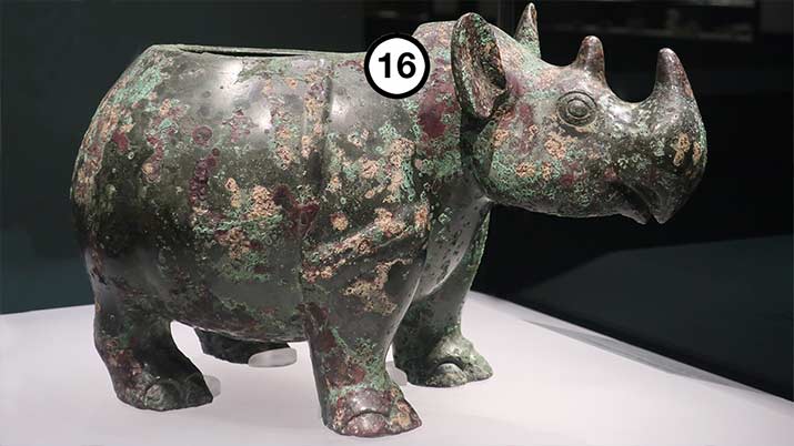 san francisco asian art museum bronze rhinoceros