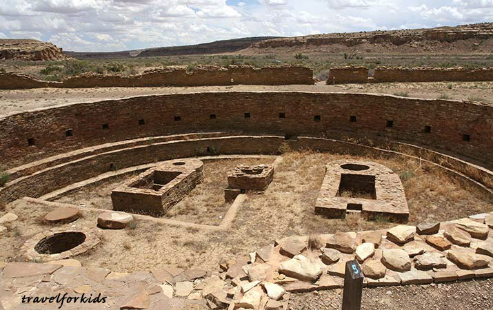 Chaco Canyon Ancient ruins and roads in the desert See the World